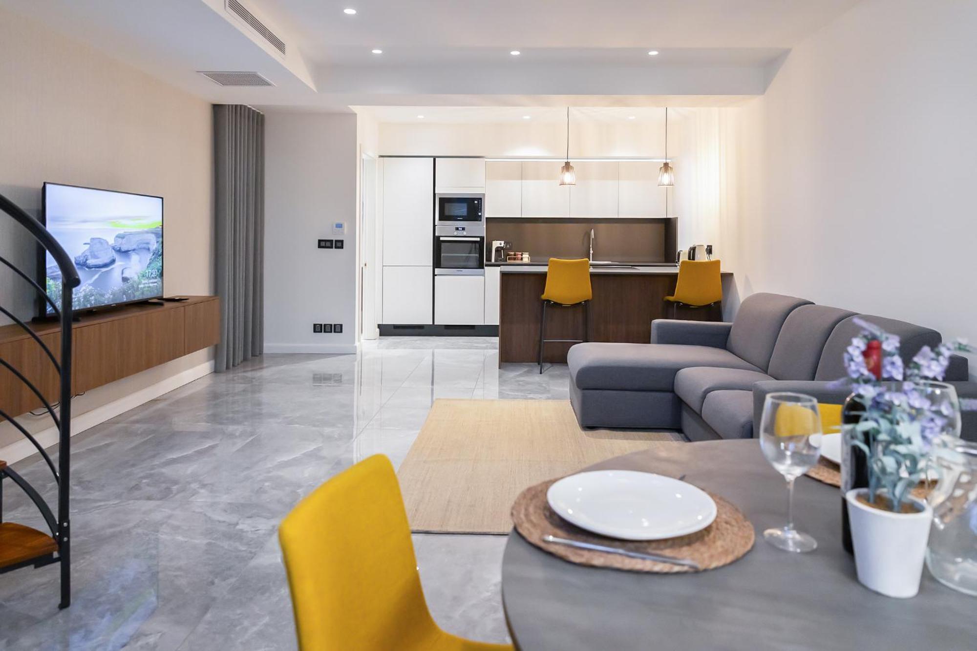 Florette Suite 1Br With Stunning Lounge Terrace By Arcobnb Floriana Zewnętrze zdjęcie