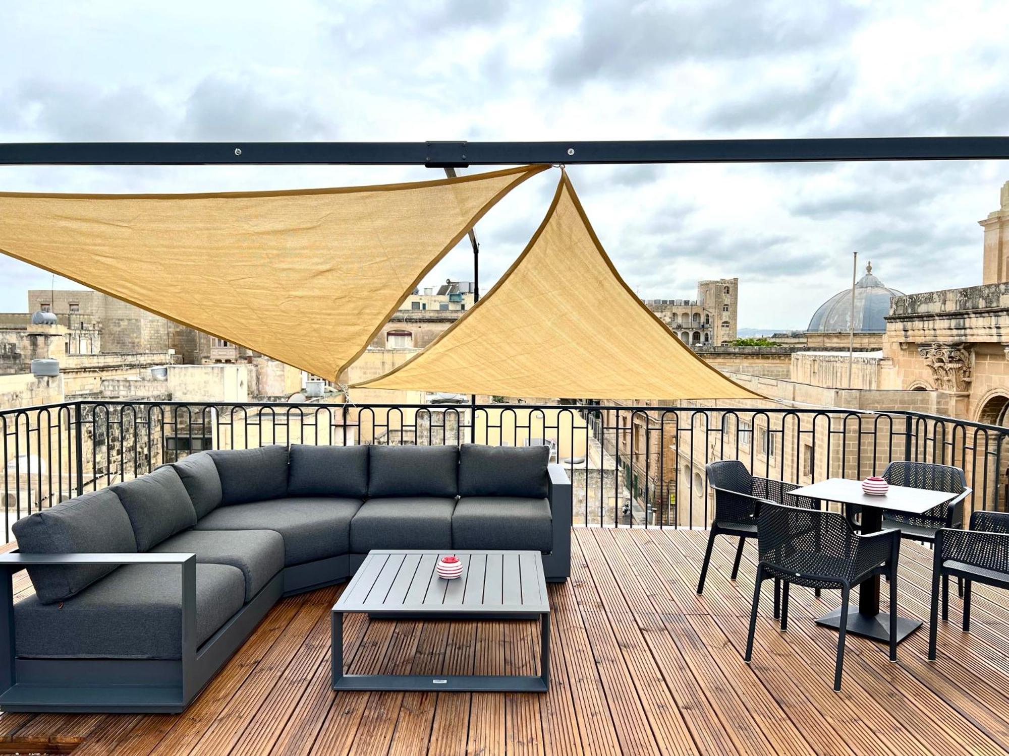 Florette Suite 1Br With Stunning Lounge Terrace By Arcobnb Floriana Zewnętrze zdjęcie
