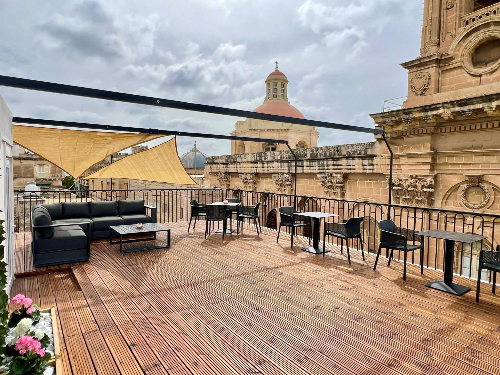 Florette Suite 1Br With Stunning Lounge Terrace By Arcobnb Floriana Zewnętrze zdjęcie